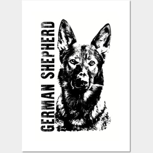 German Shepherd Dog - GSD Posters and Art